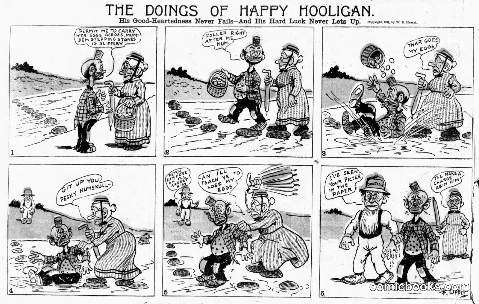 Happy Hooligan — 1901-08-25
