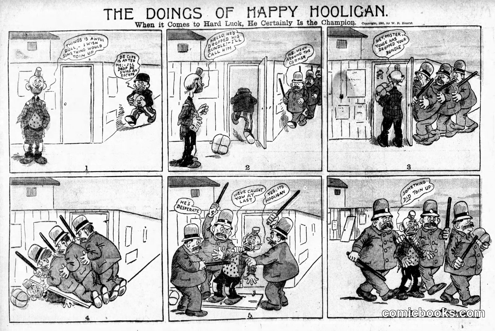 Happy Hooligan — 1901-09-22
