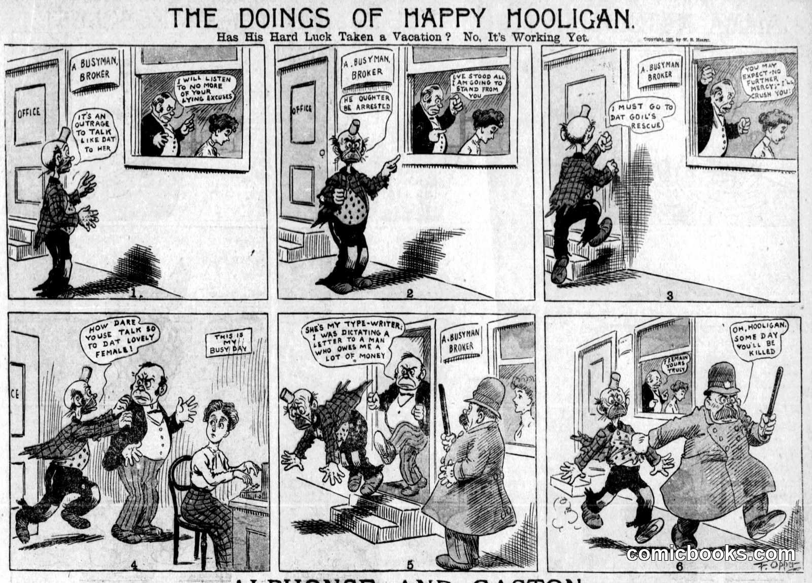 Happy Hooligan — 1901-12-29