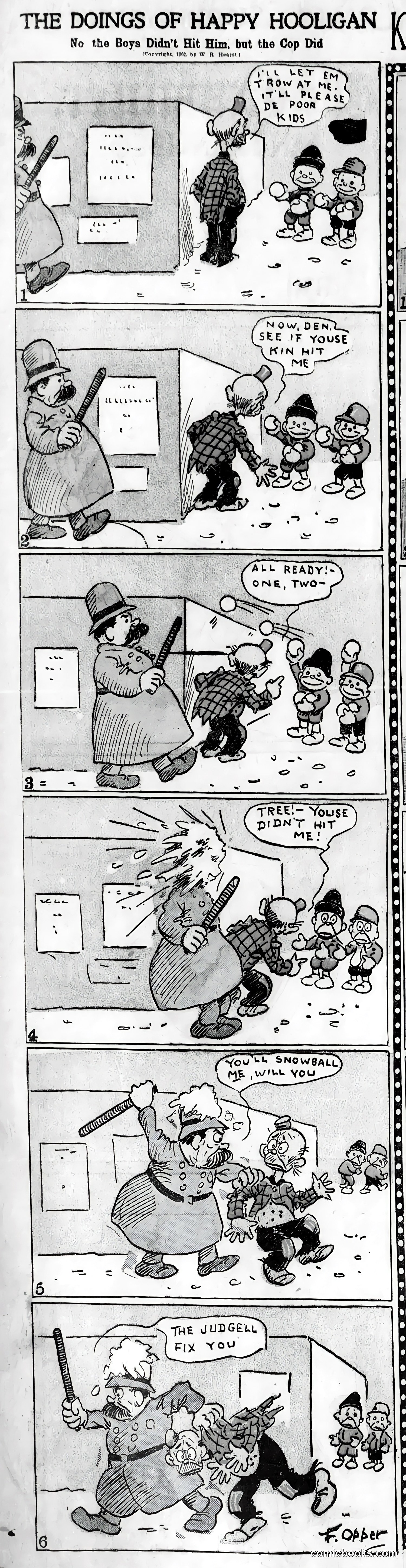 Happy Hooligan — 1902-01-19