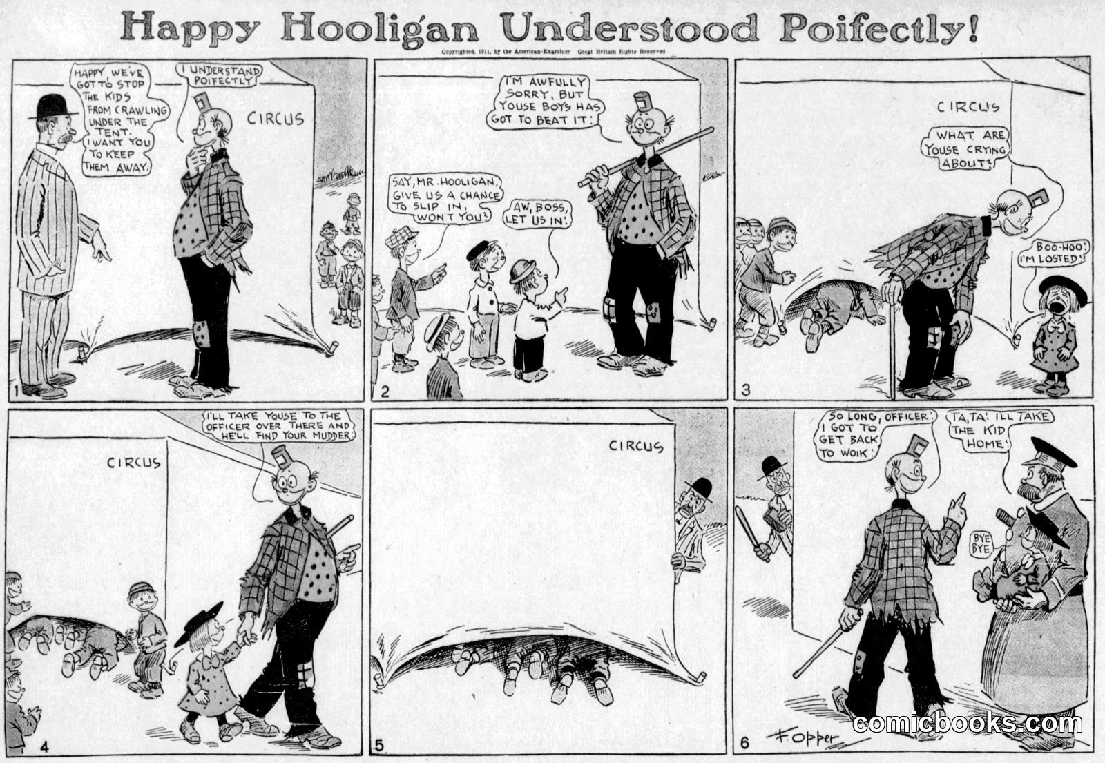 Happy Hooligan — 1911-05-14