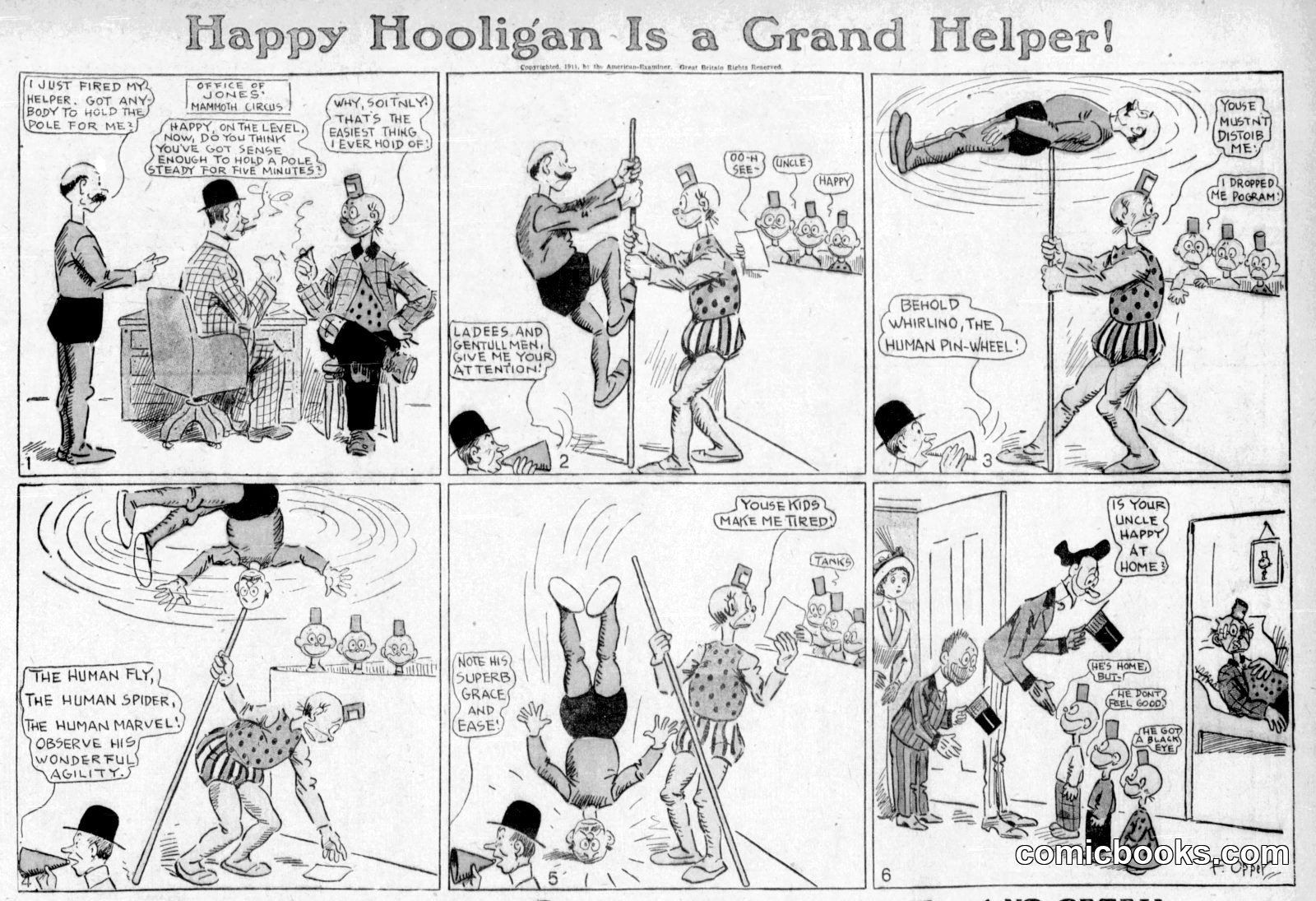 Happy Hooligan — 1911-05-28