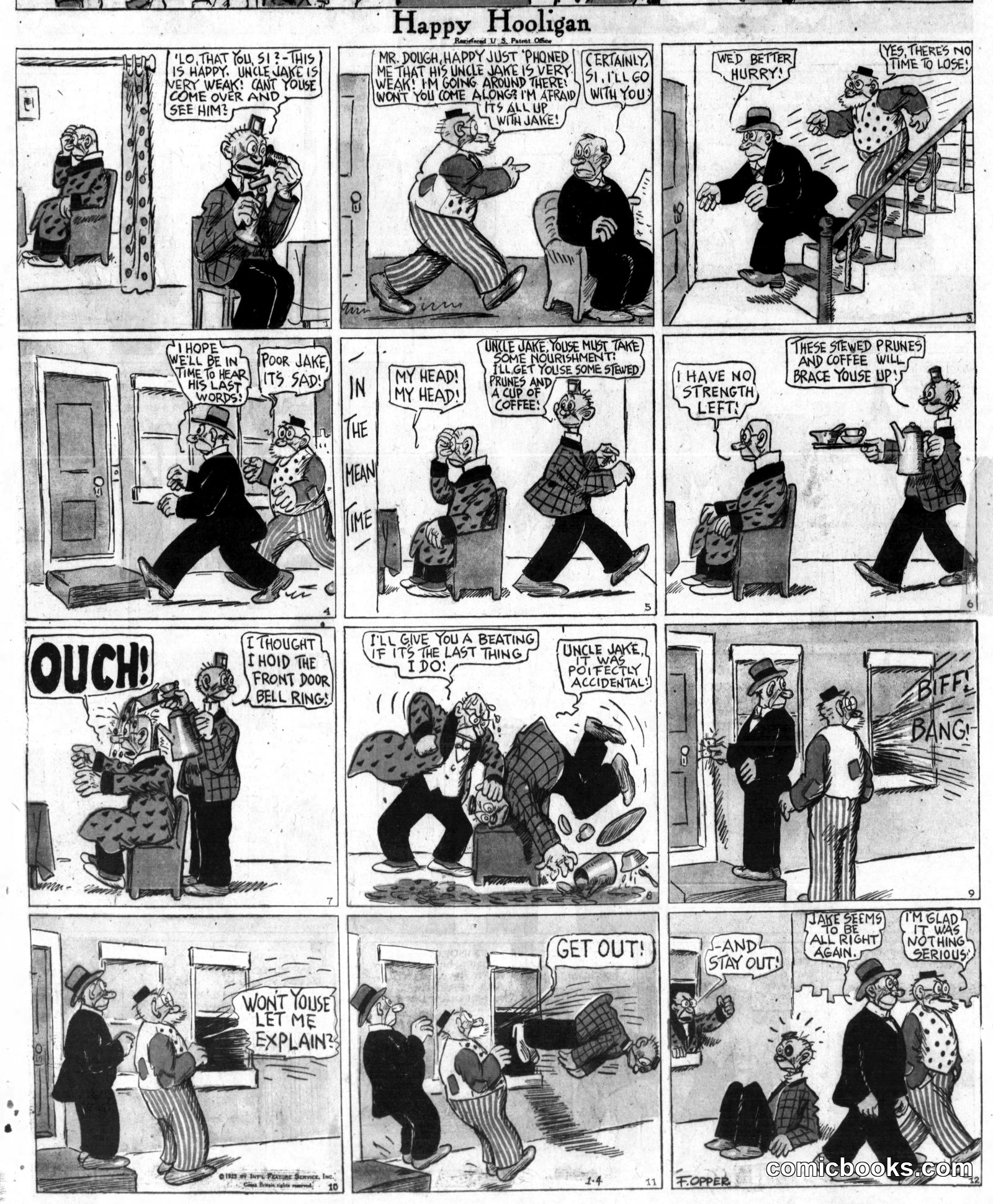 Happy Hooligan — 1925-01-04