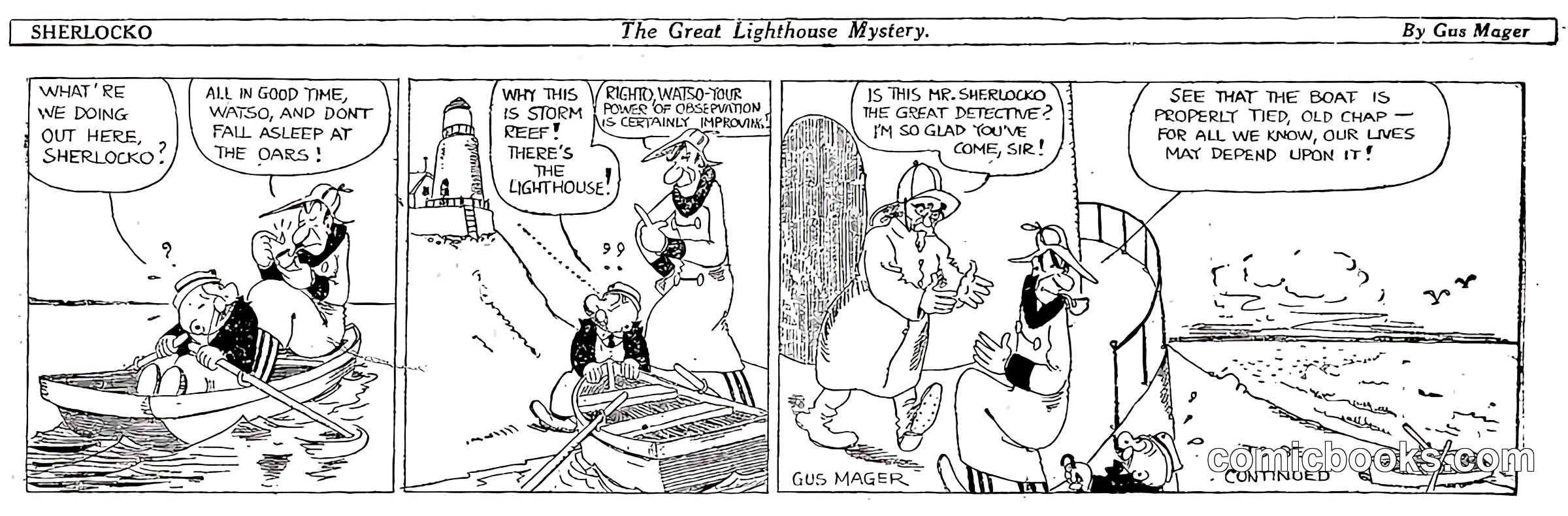 Sherlocko: The Great Lighthouse Mystery