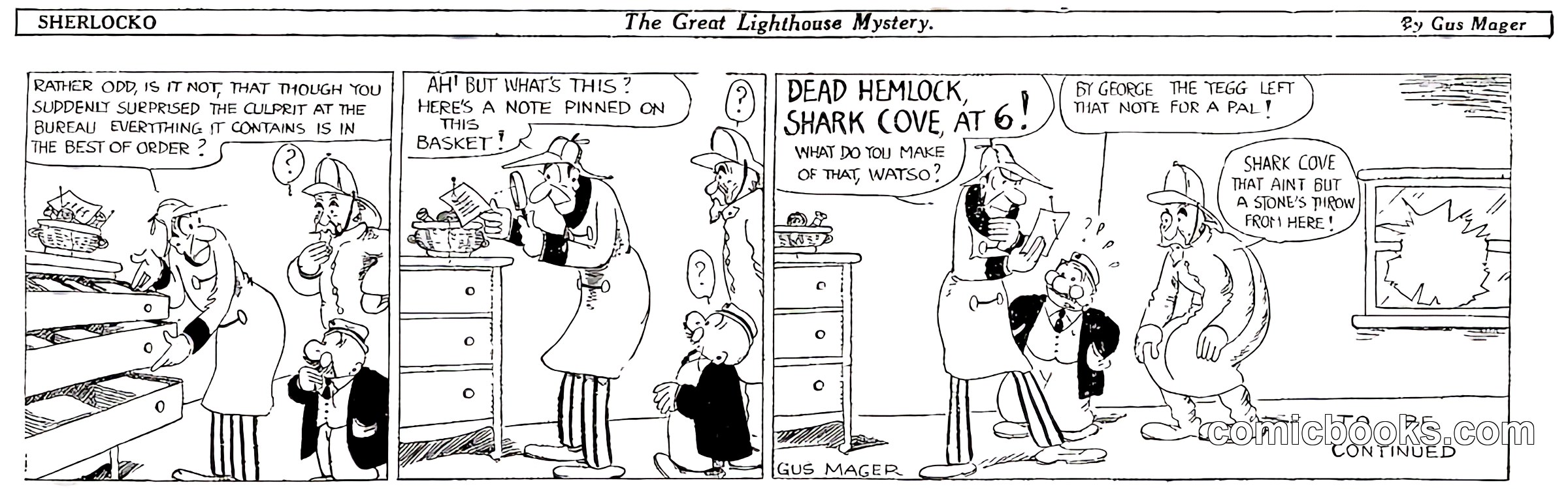 Sherlocko: The Great Lighthouse Mystery
