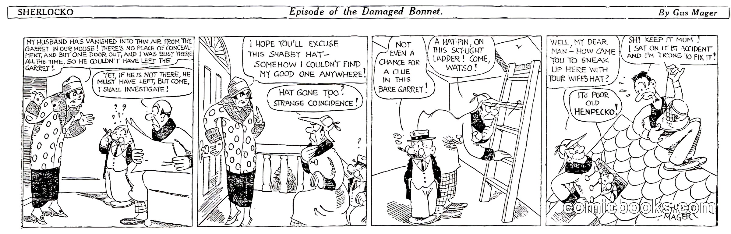 Sherlocko: Episode of the Damaged Bonnet