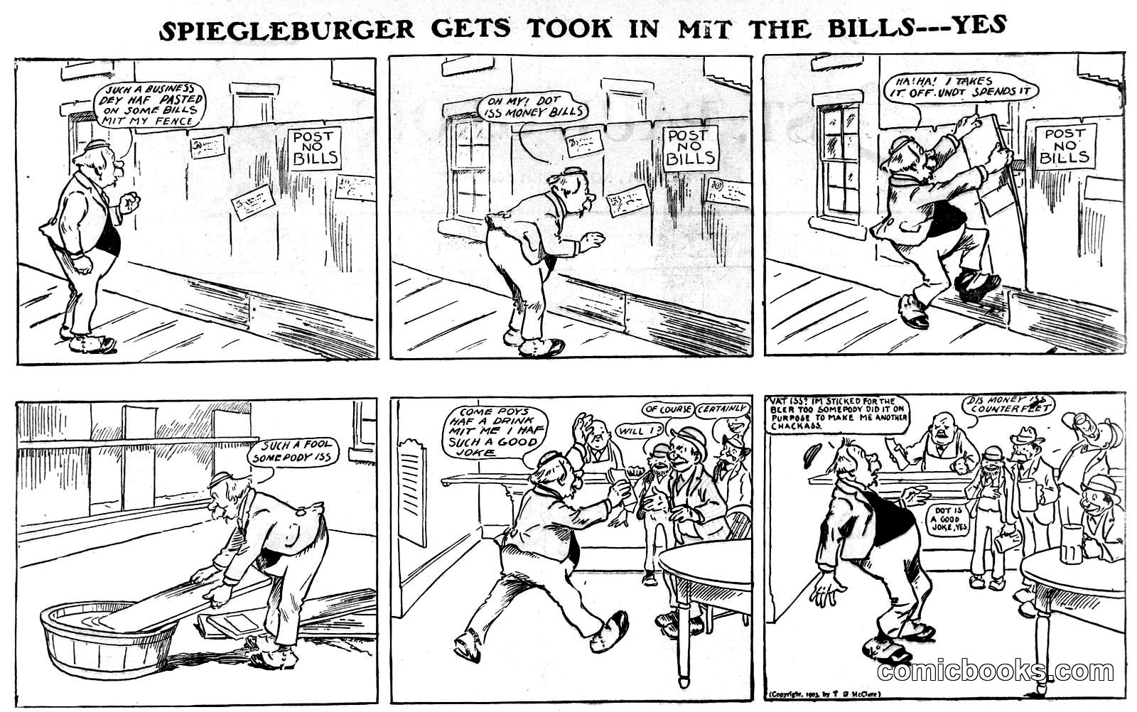 Spiegleburger Gets Took in Mit the Bills—Yes