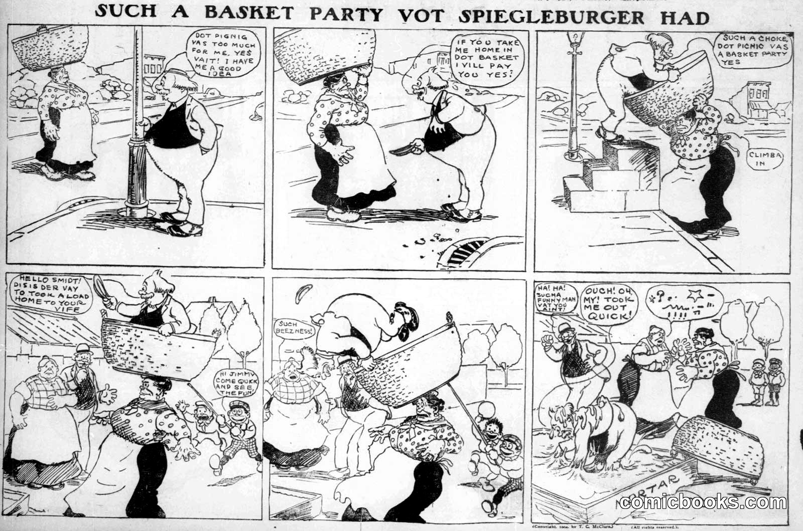 Such a Basket Party Vot Spiegleburger Had