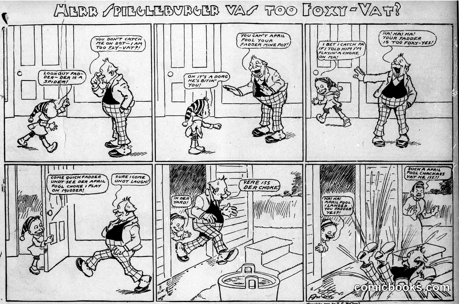 Herr Spiegleburger: 'Was Too Foxy-Vat?'