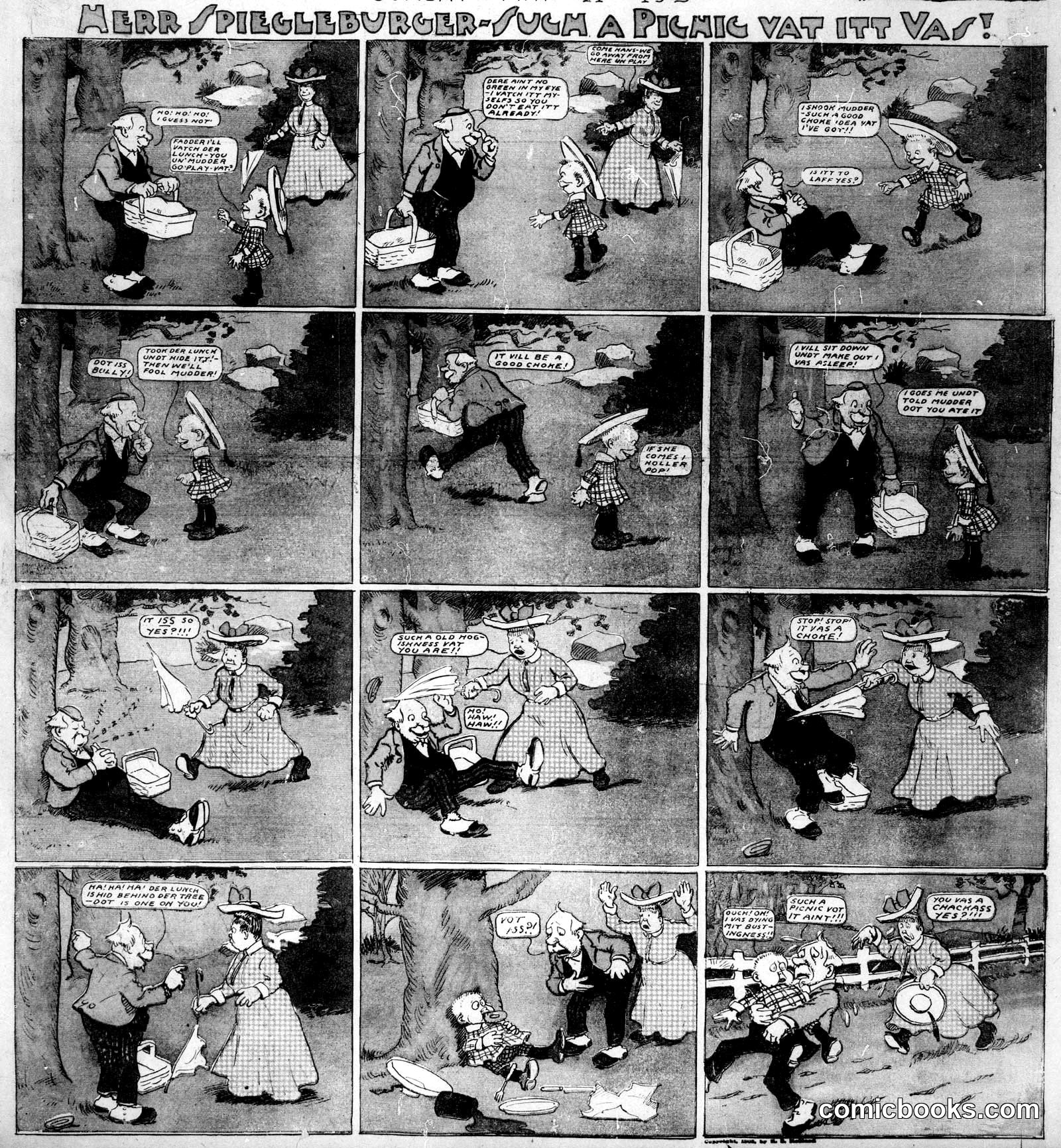 Herr Spiegelburger's Picnic