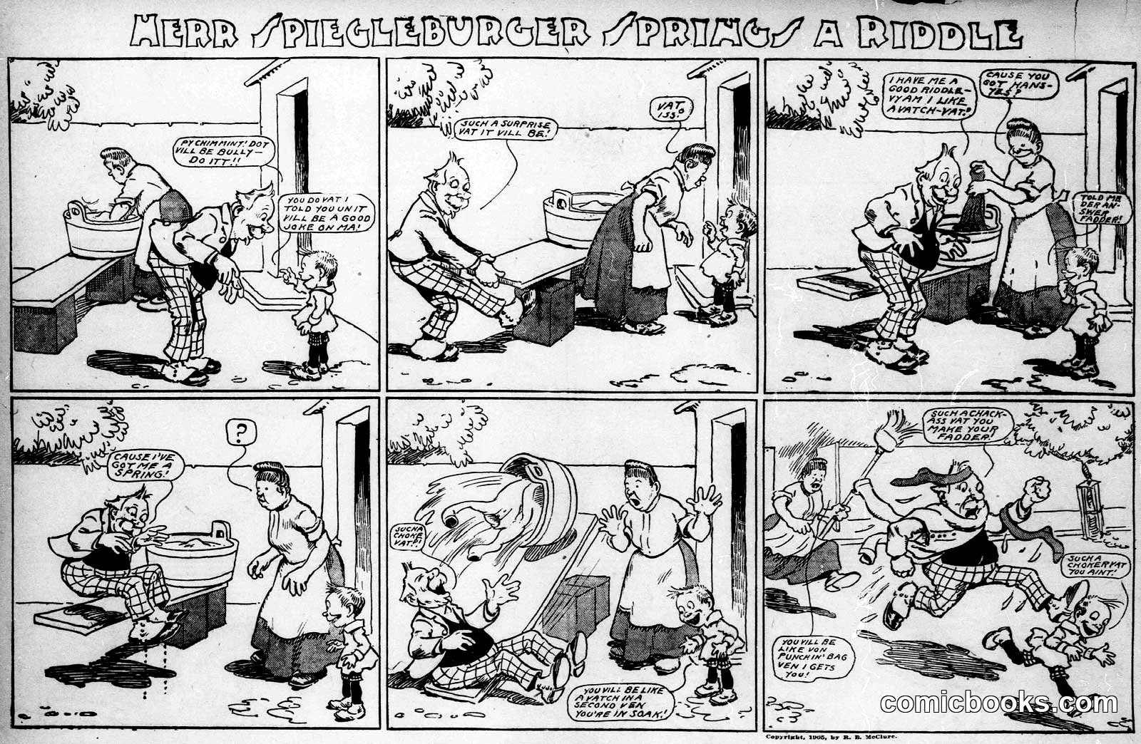 Herr Spiegleburger Spriag's A Riddle