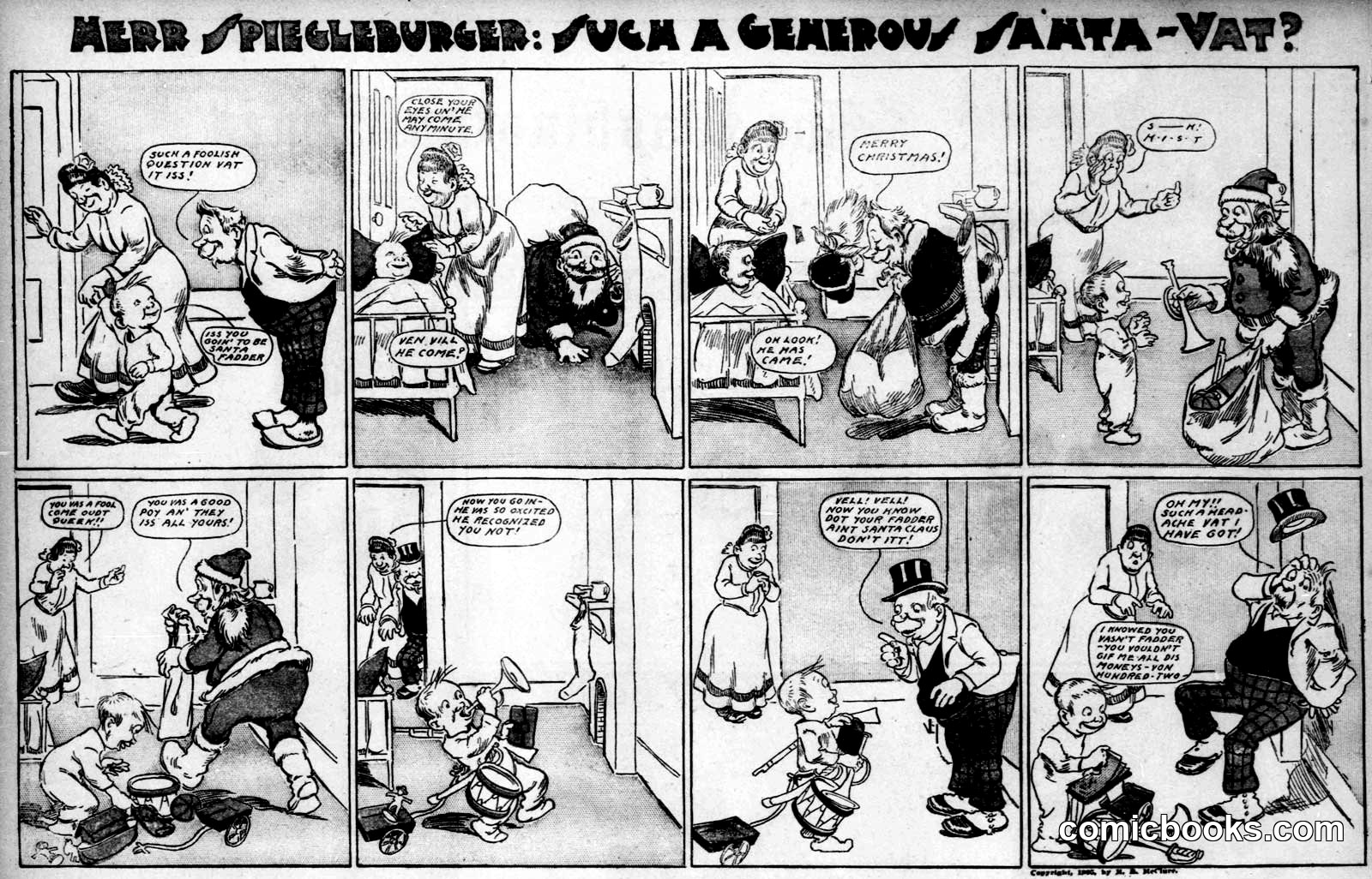 Herr Spiegleburger: Such a Generous Santa—Vat?