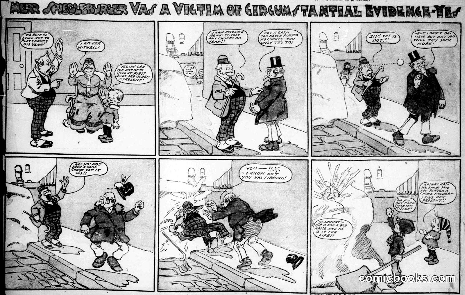 Herr Spiegleburker as a Victim of Circuses/Partial Evidence