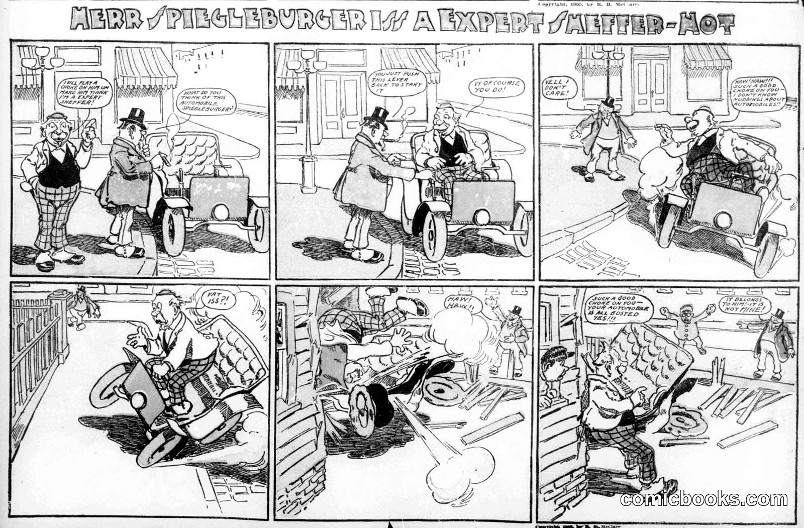 Herr Spiegleburger as Expert Chauffeur