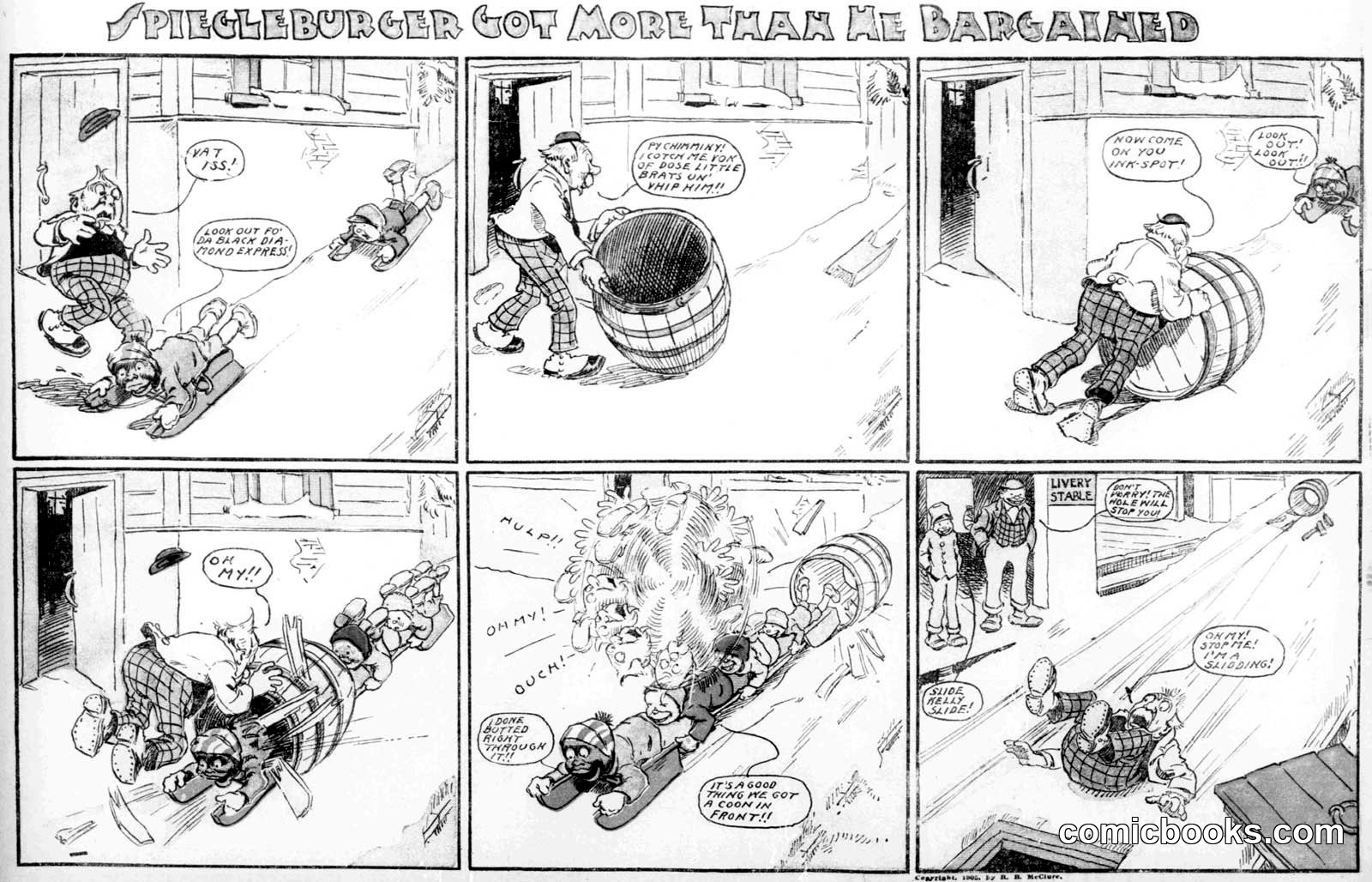 Herr Spiegleburger Got More Than He Bargained For