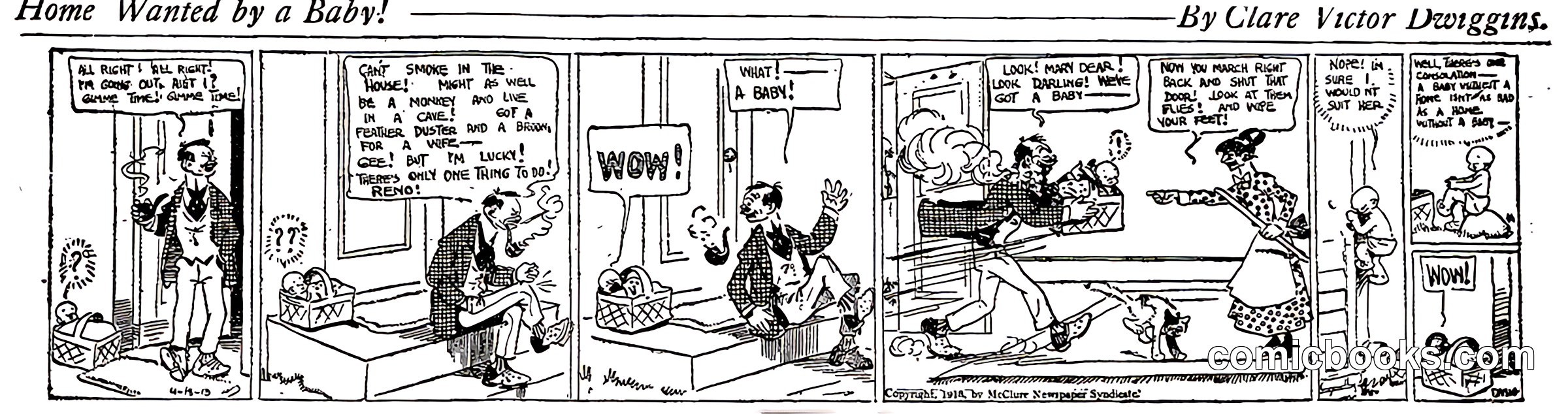 Home Wanted by a Baby!