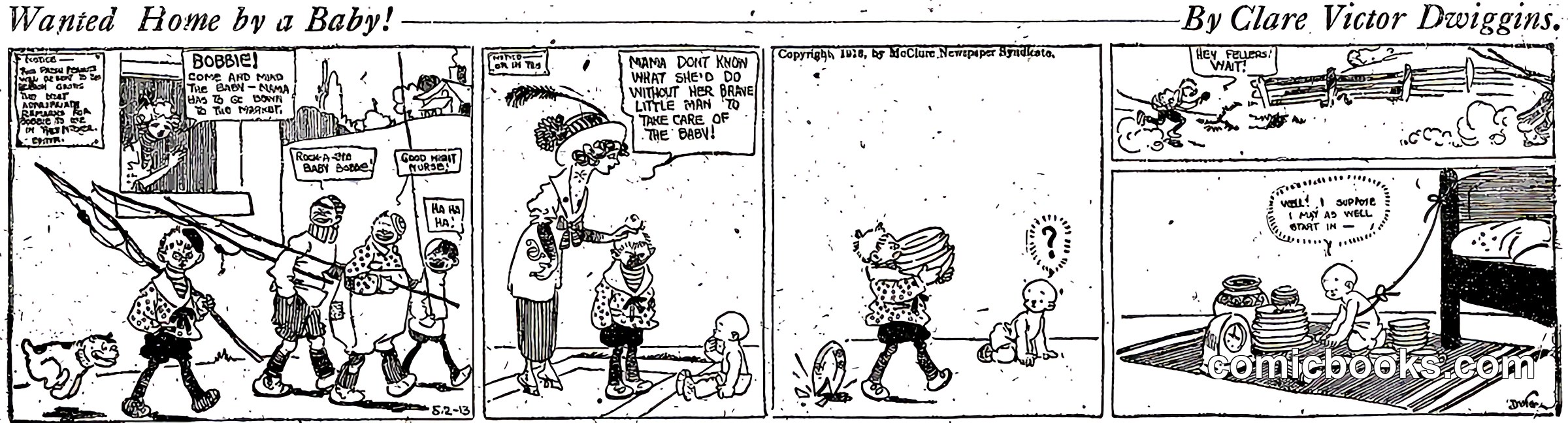 Wanted: Home by a Baby!
