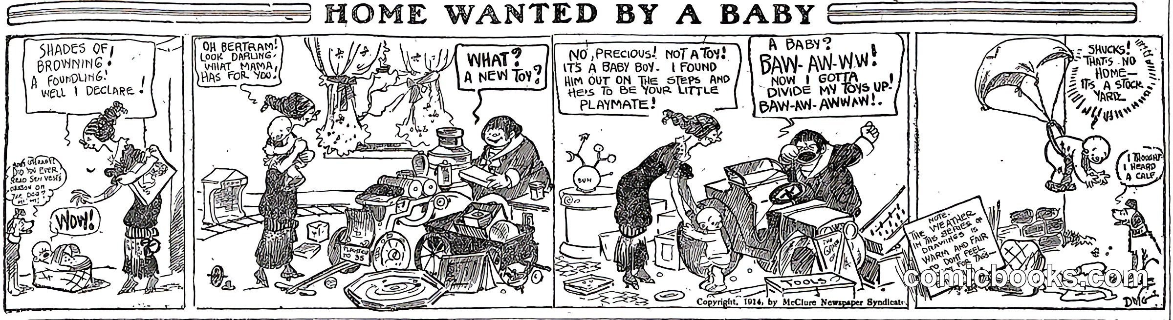 Home Wanted by a Baby