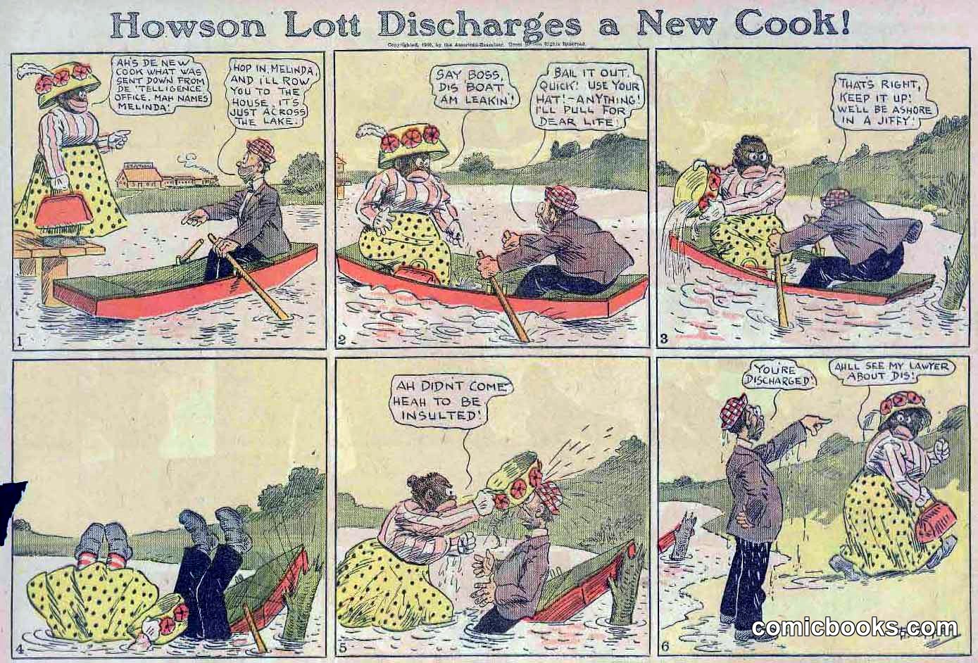 Howson Lott Discharges a New Cook