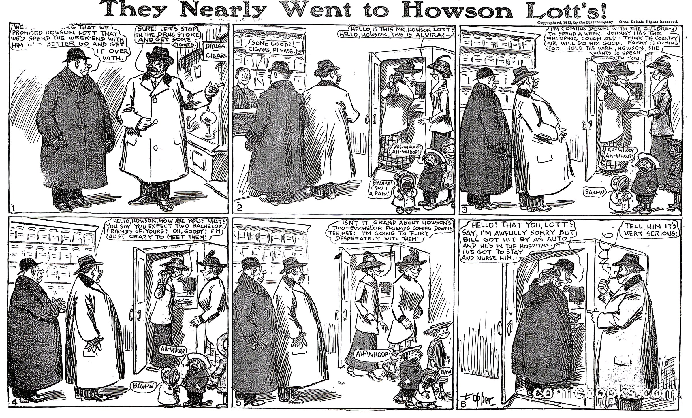 They Nearly Went to Howson Lott's