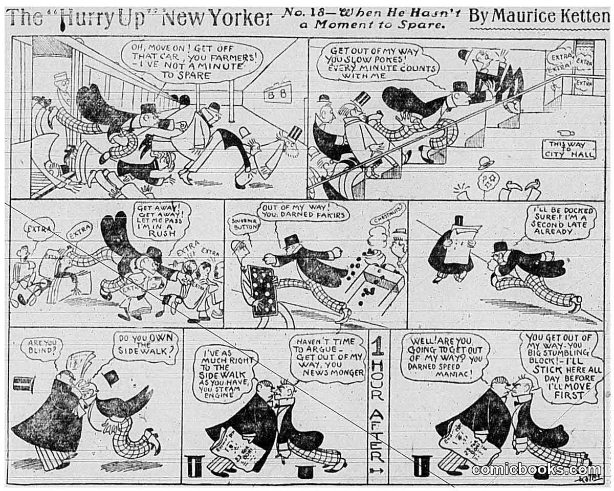 The "Hurry Up" New Yorker