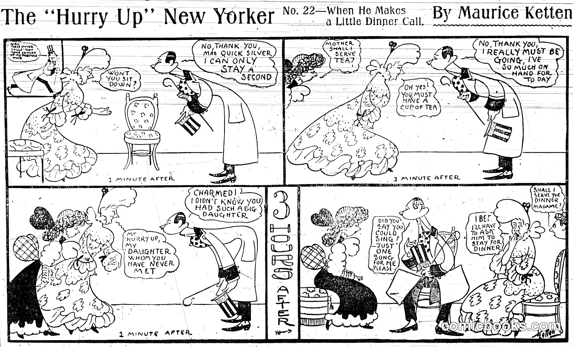 The "Hurry Up" New Yorker