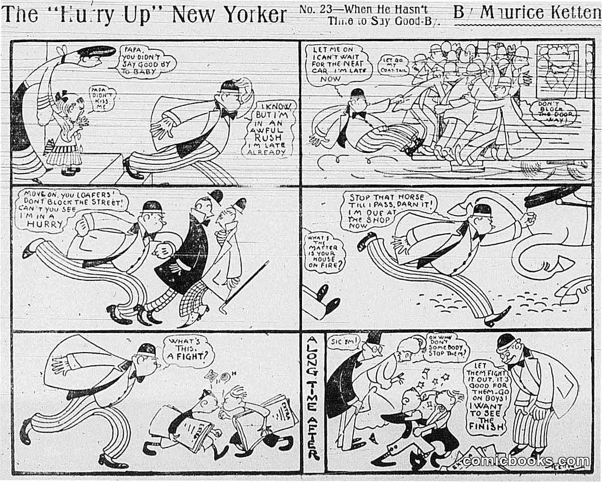 The "Hurry Up" New Yorker
