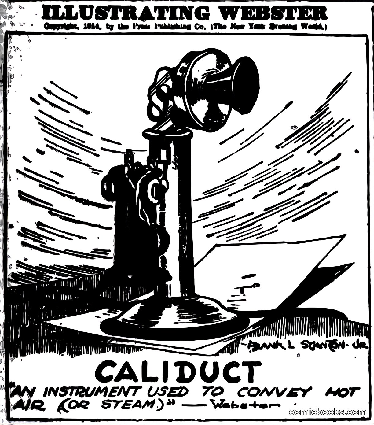 Illustrating Webster: Caliduct