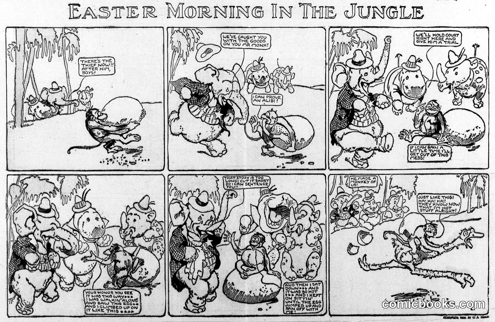 Easter Morning in the Jungle
