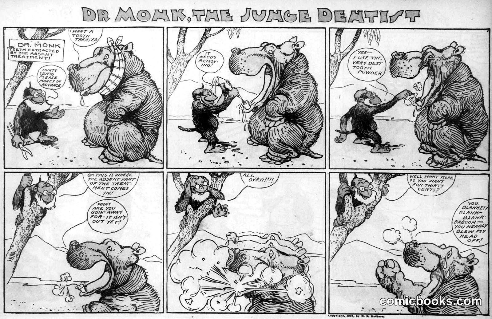 Dr. Monk, the Jungle Dentist