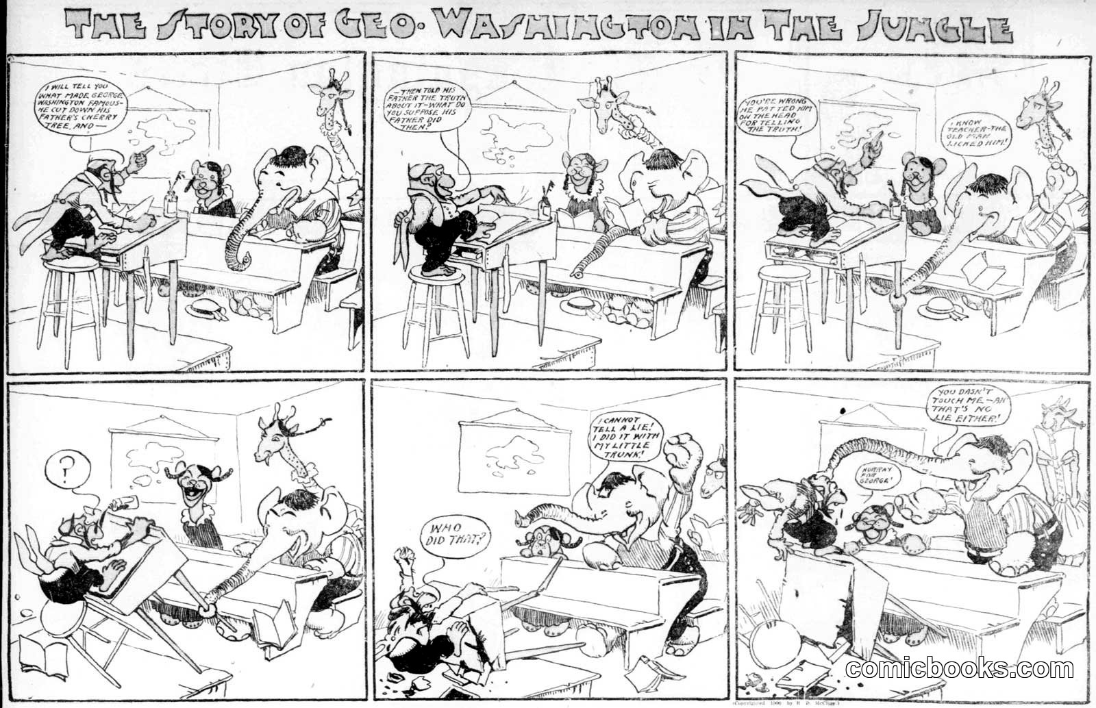 The Story of Geo. Washington in the Jungle