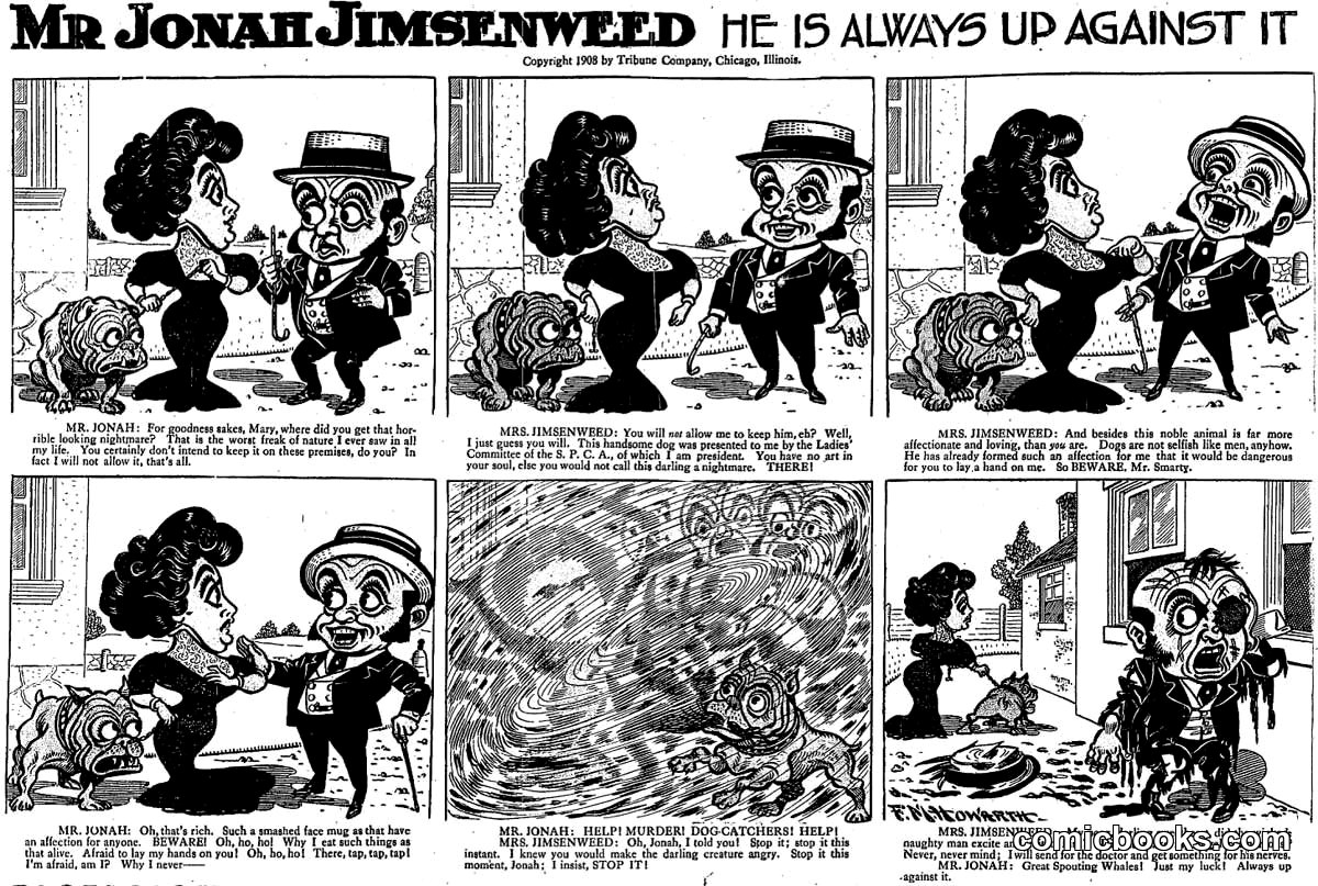 Mr. Jonah Jimsenweed: 'He Is Always Up Against It'