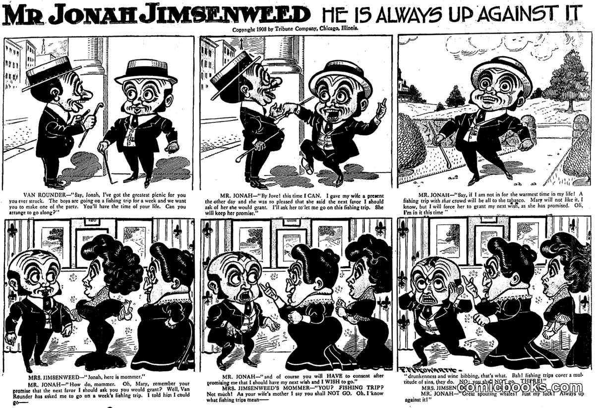 Mr. Jonah Jimsenweed: 'He Is Always Up Against It'