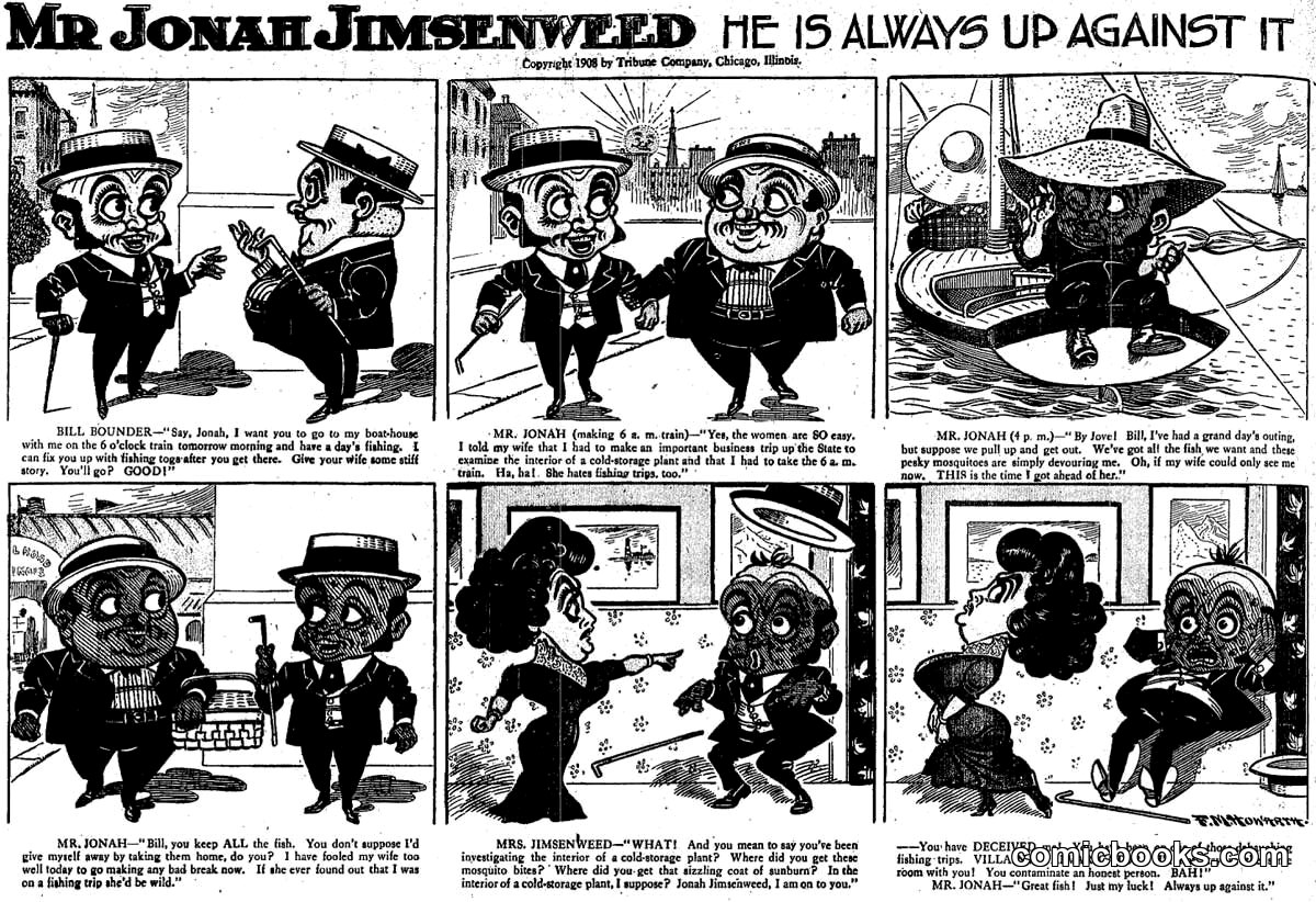 Mr. Jonah Jimsenweed: 'He Is Always Up Against It'