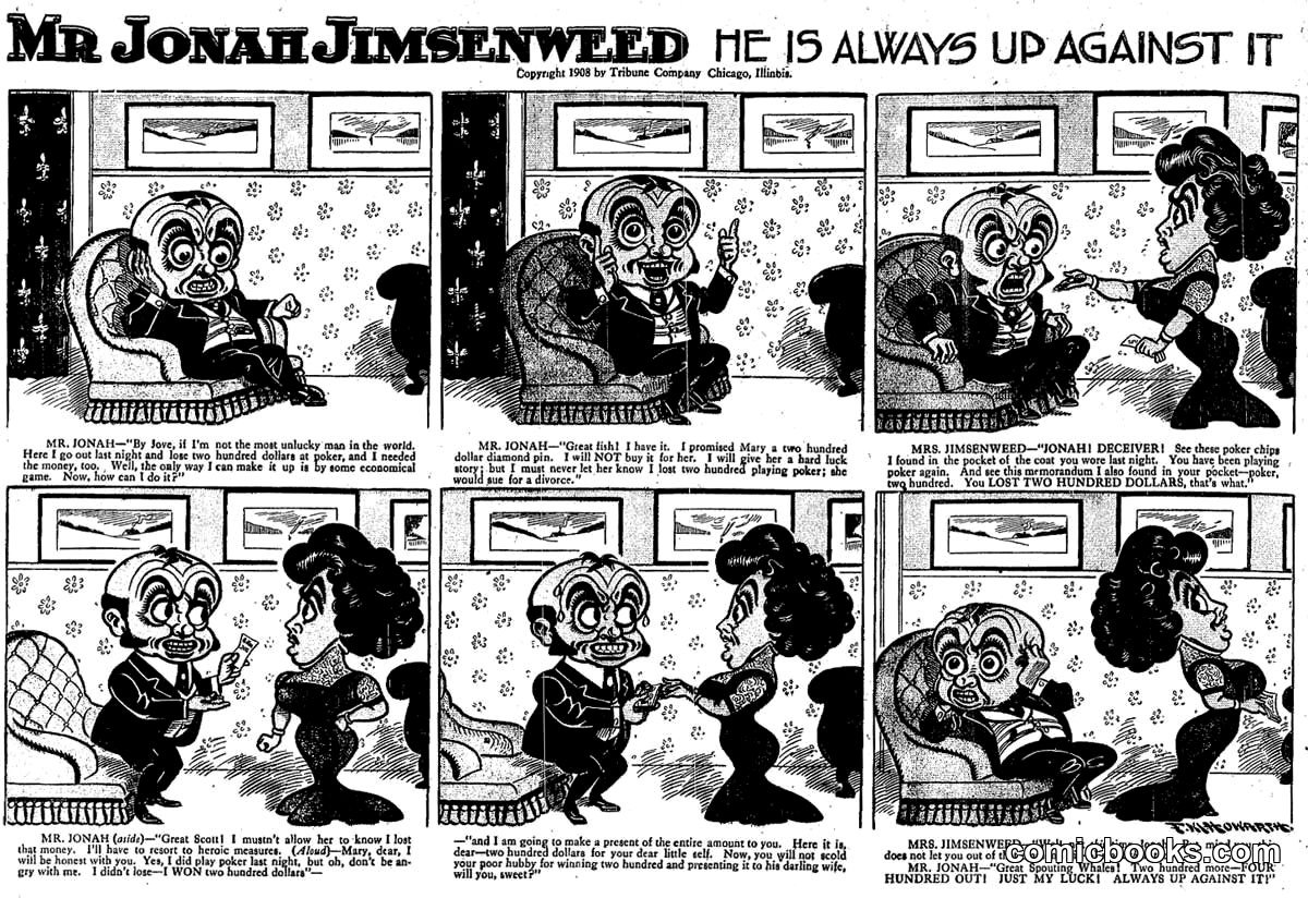 Mr. Jonah Jimsenweed: 'He Is Always Up Against It'