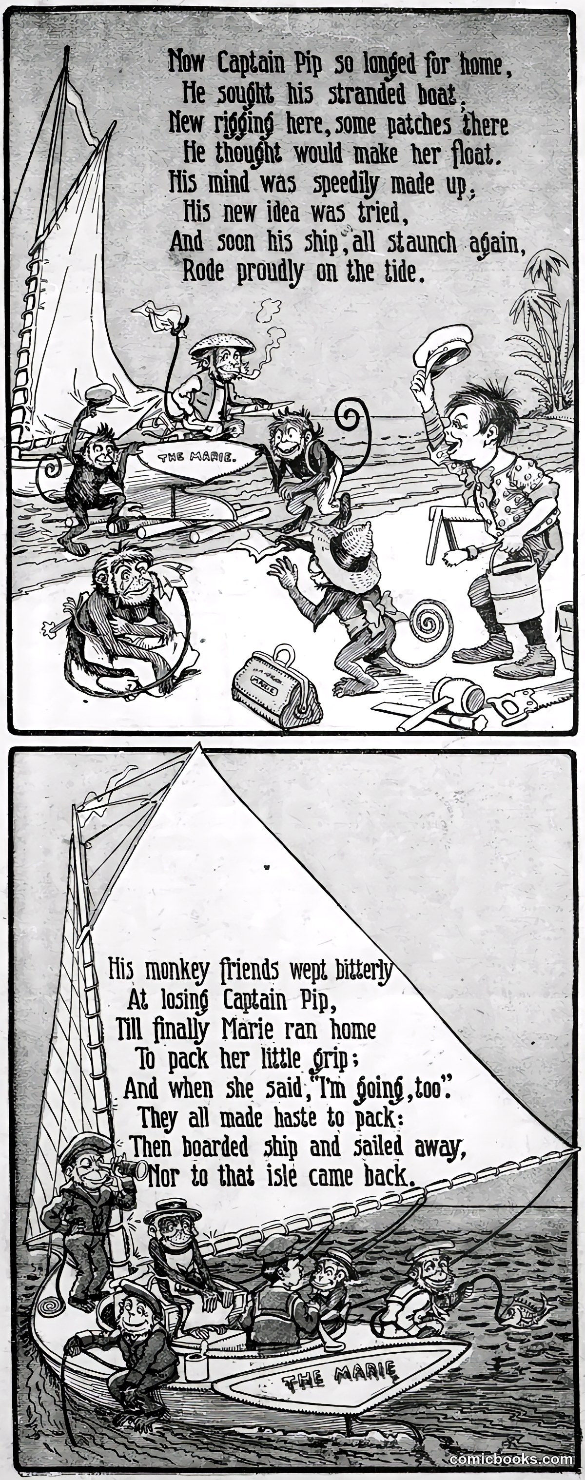Captain Pip and the Monkey Crew
