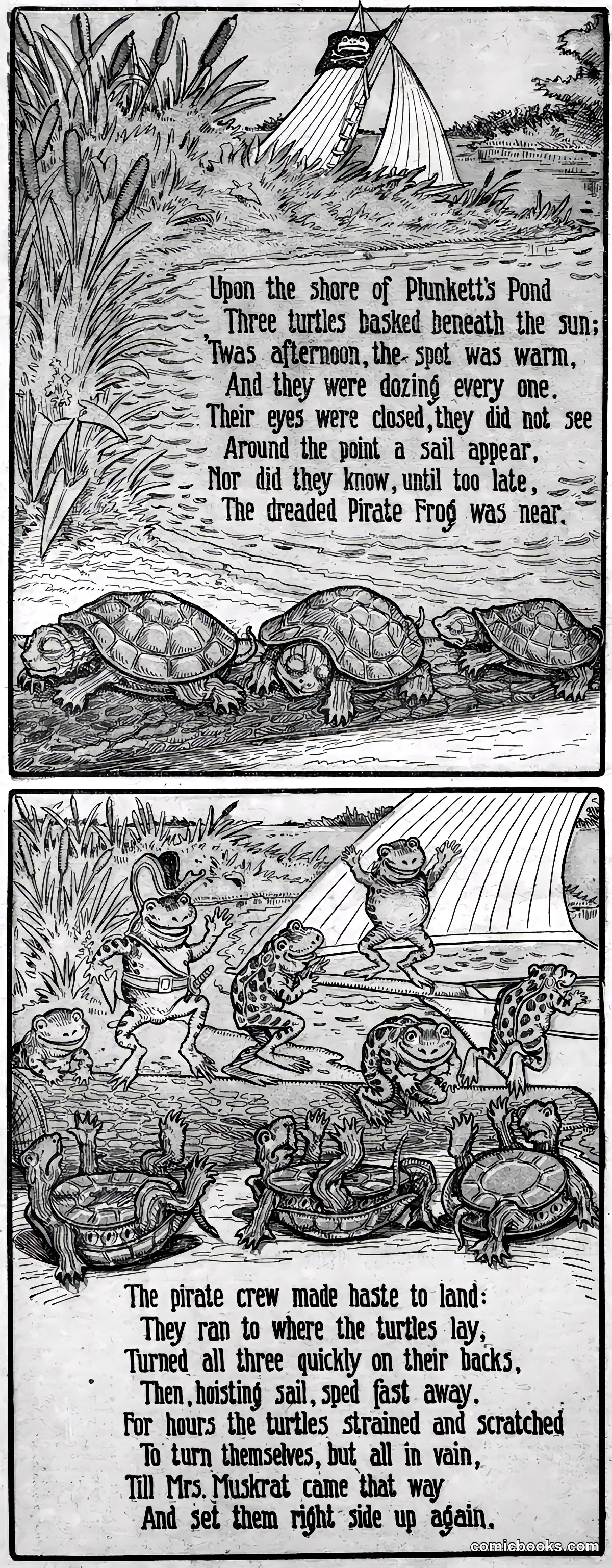 The Pirate Frog — A Serial Adventure