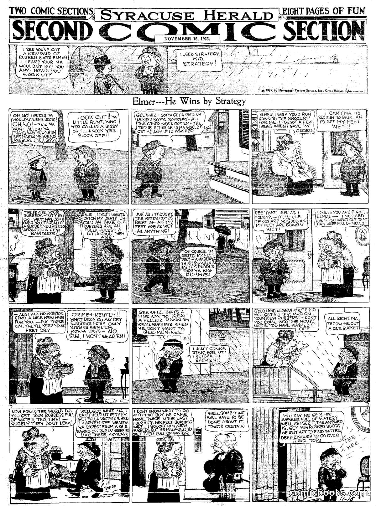 Elmer—He Wins by Strategy