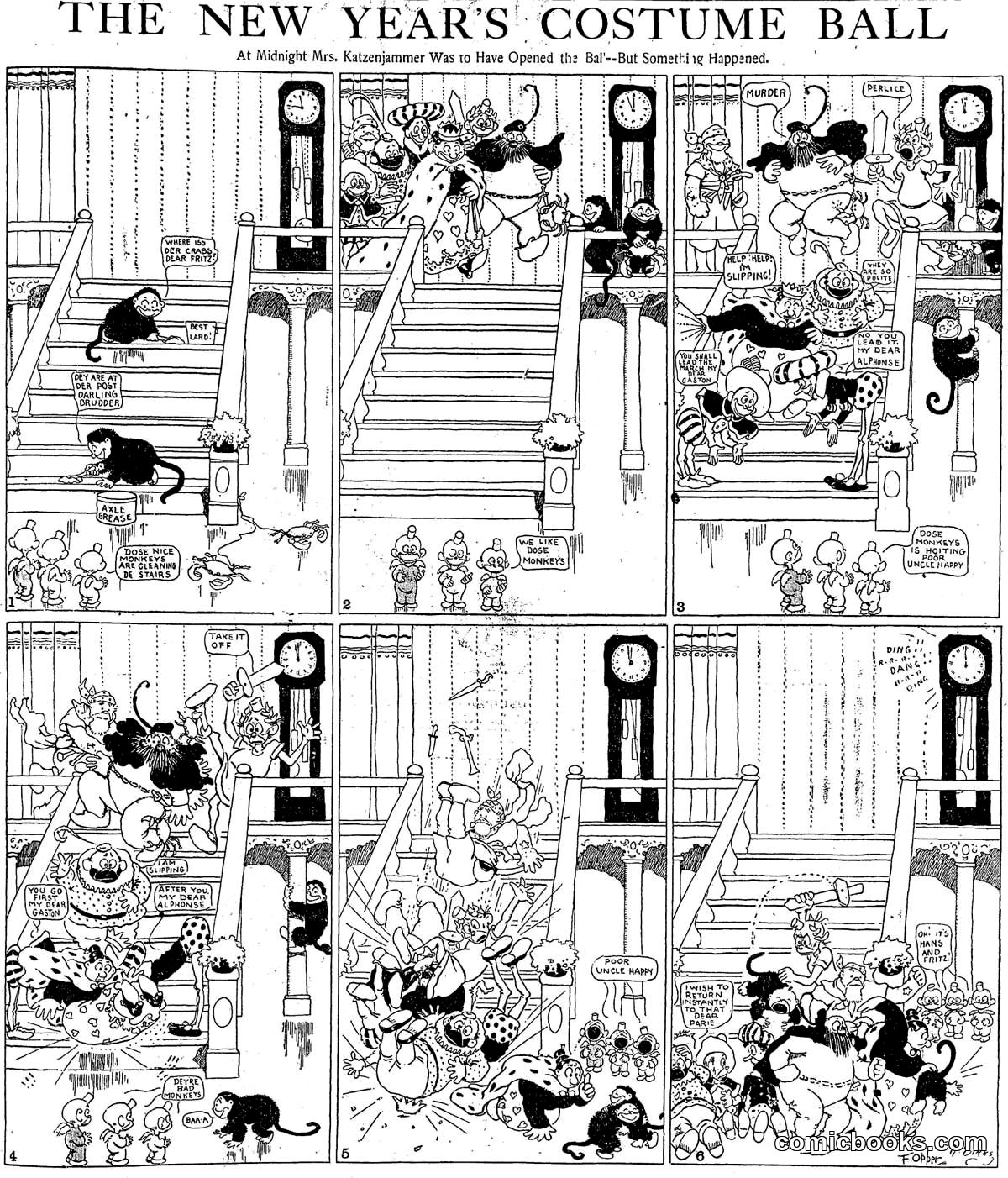 Katzenjammer Kids — The New Year's Costume Ball