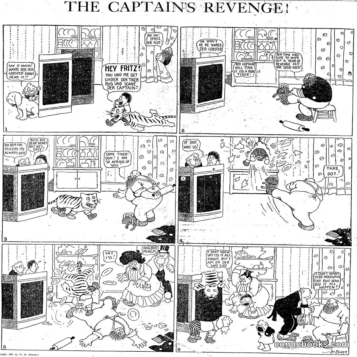 Katzenjammer Kids — "The Captain's Revenge!"