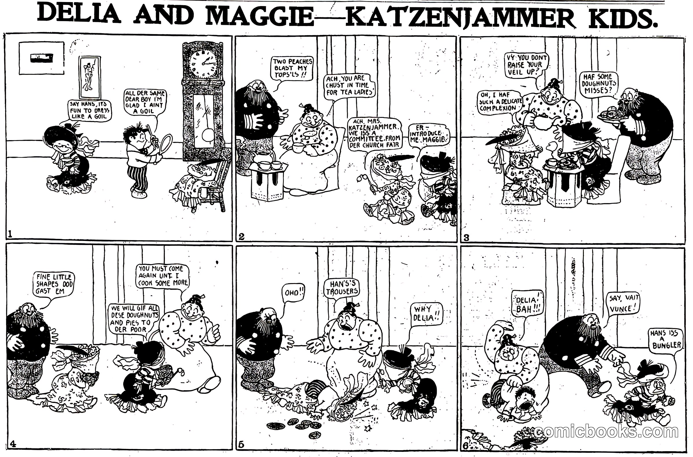 Katzenjammer Kids — Delia and Maggie