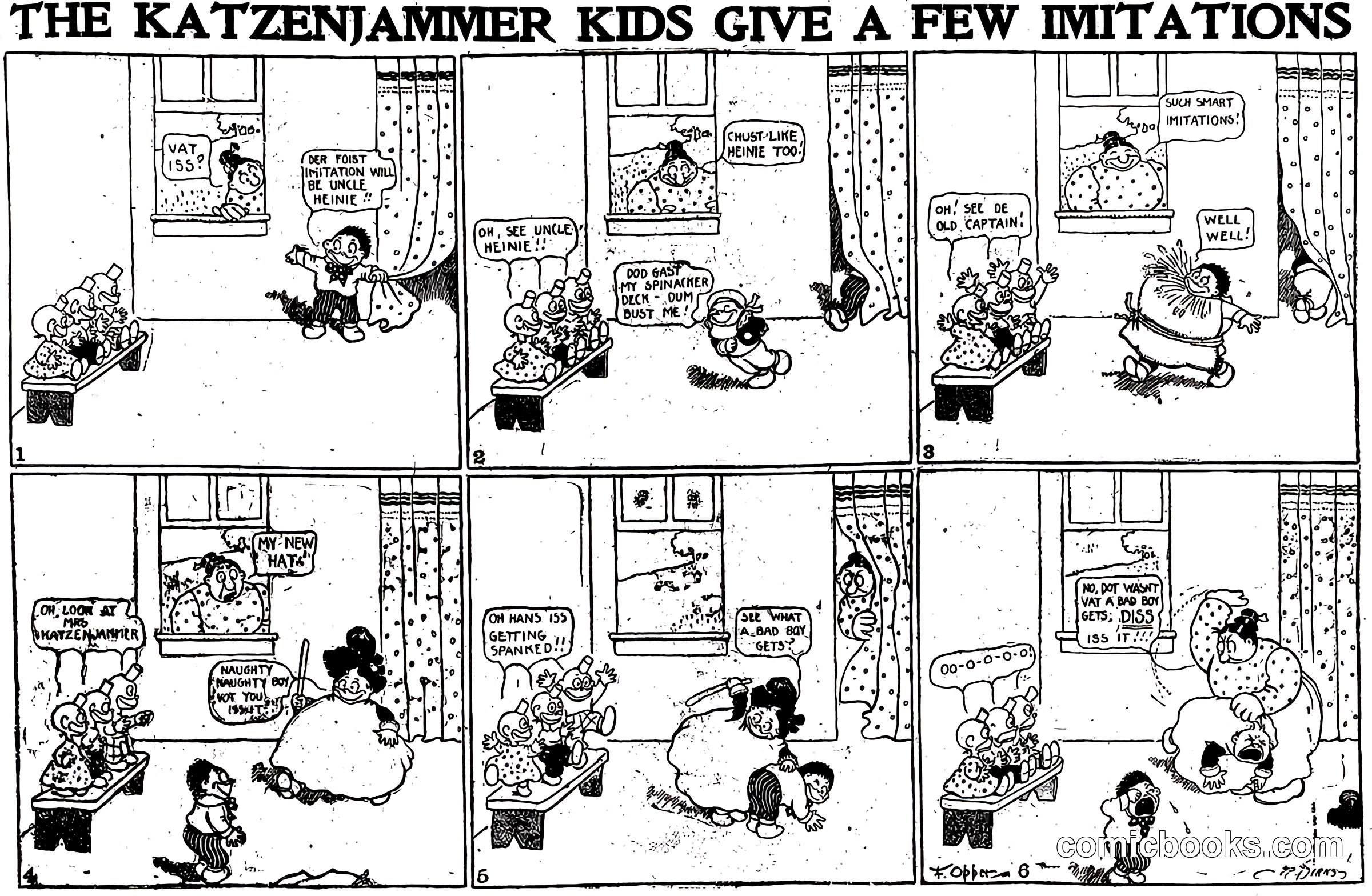 The Katzenjammer Kids Give a Few Imitations