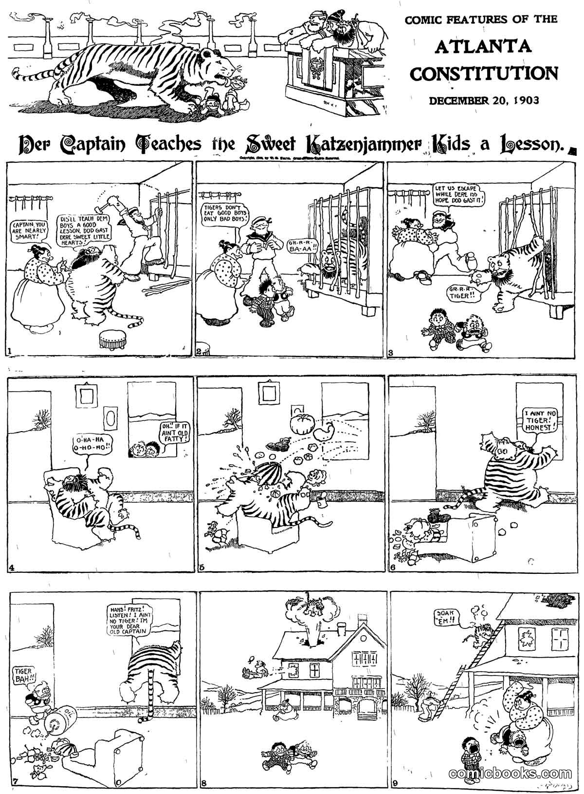 Katzenjammer Kids — 1903-12-20