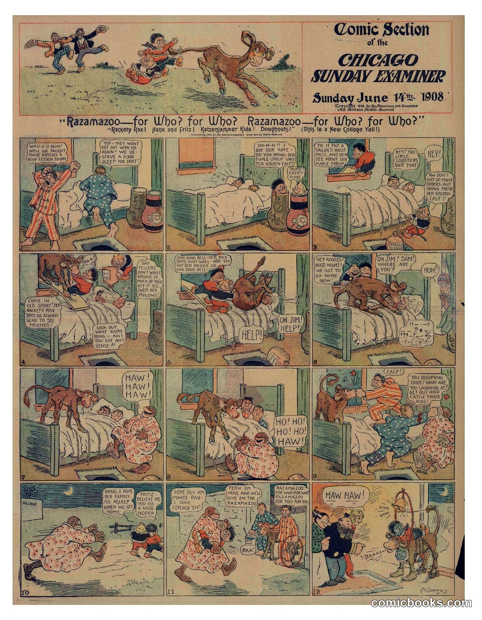 Katzenjammer Kids — 1908-06-14