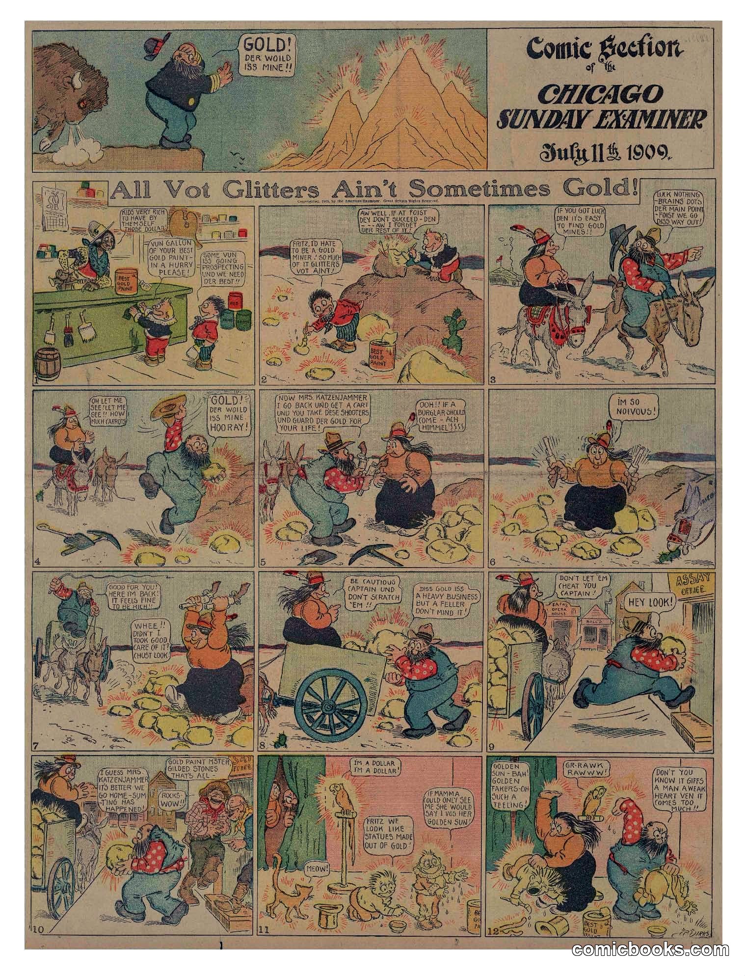 Katzenjammer Kids — 1909-07-11