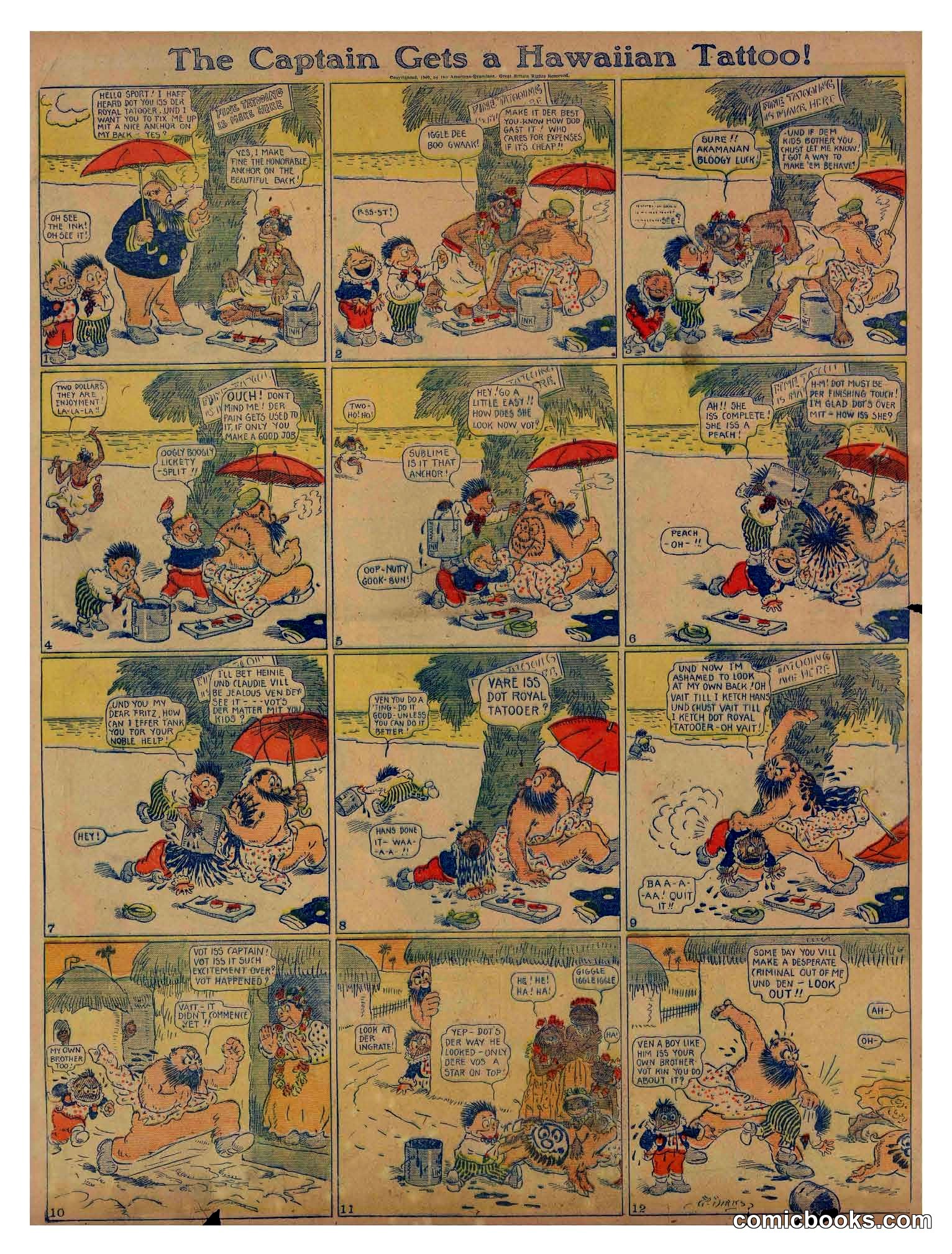 Katzenjammer Kids — 1909-09-12