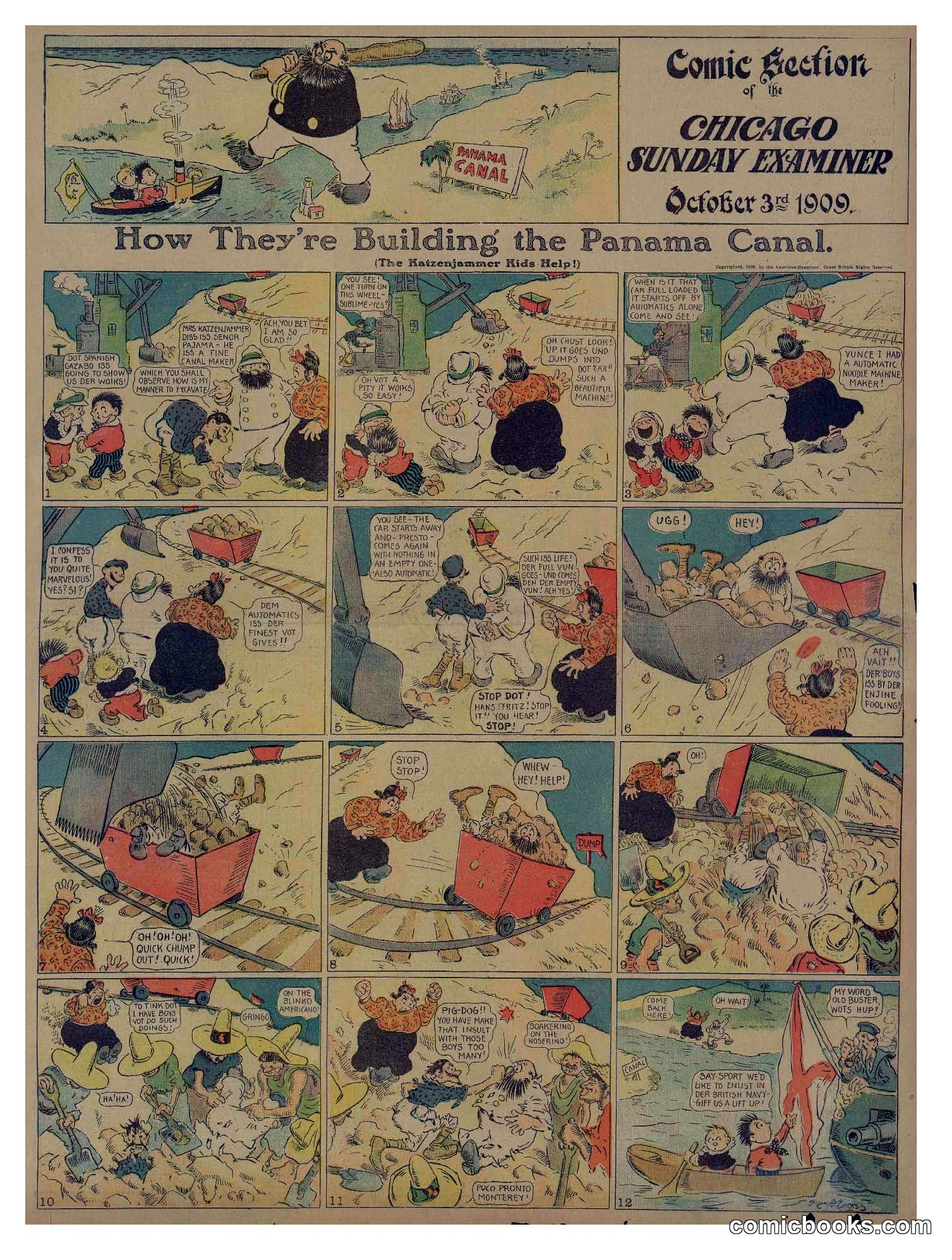 Katzenjammer Kids — 1909-10-03