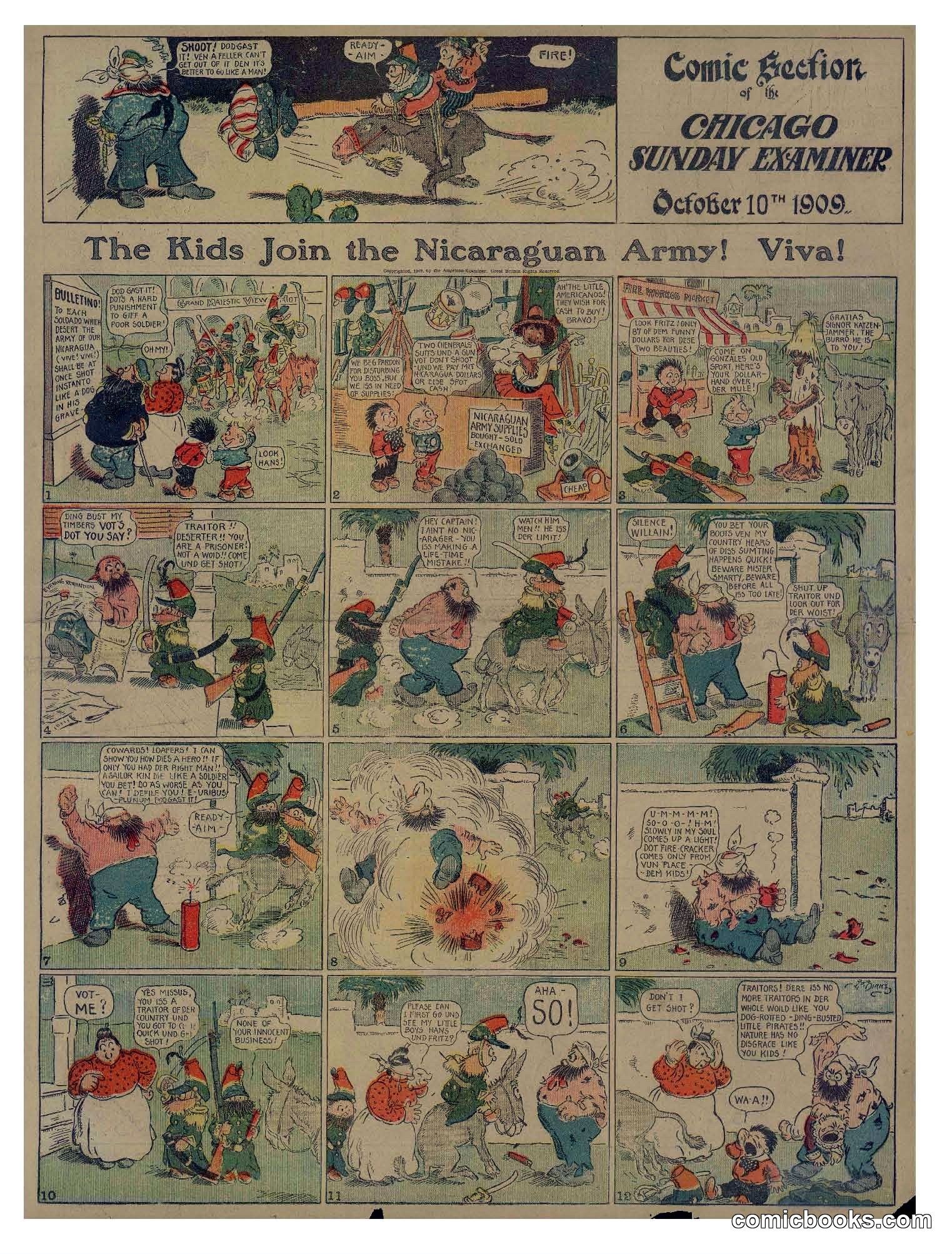 Katzenjammer Kids — 1909-10-10