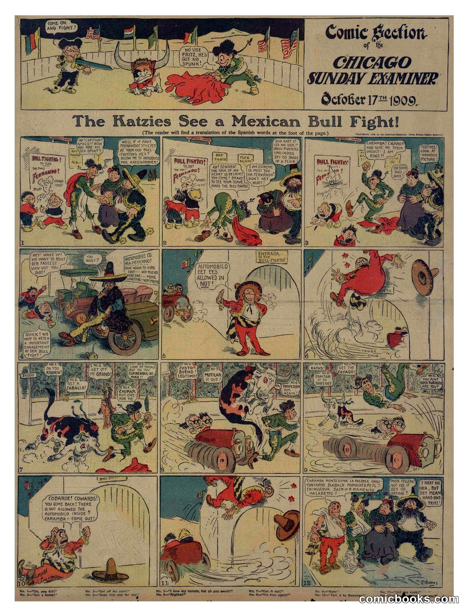 Katzenjammer Kids — 1909-10-17
