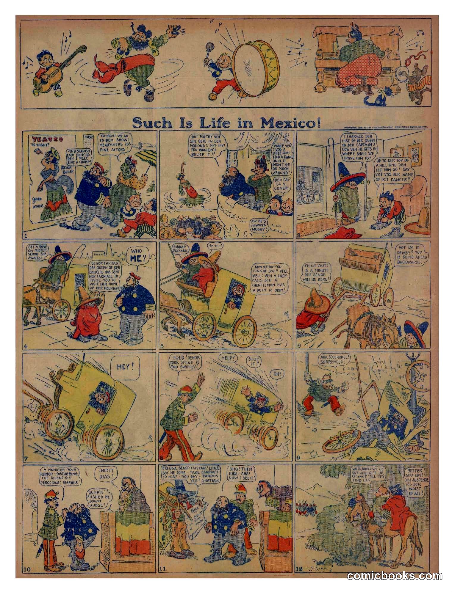 Katzenjammer Kids — 1909-10-24
